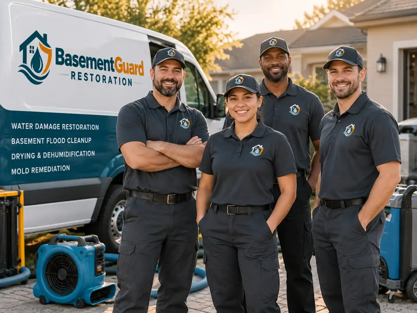Basement Water Damage Restoration company in Woodland, MI